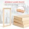 10Pcs Stretched Canvas 5x7, 8x10 (5 of Each) Primed 100% Cotton Art Canvases for Painting for Acrylic Pouring, Oil Paint
